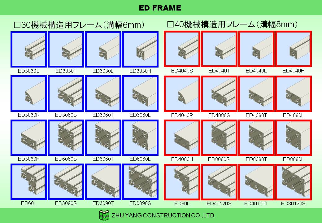 ED Frame Line Up